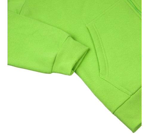 Толстовка на молнии с капюшоном Siverga Heavy 2.0, зеленое яблоко