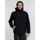 Куртка софтшелл мужская Zagreb, черная