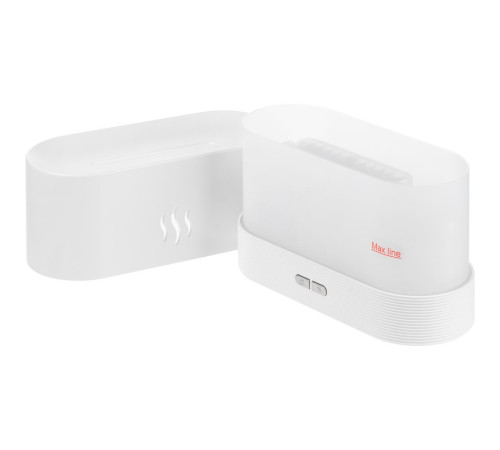 Увлажнитель-ароматизатор с имитацией пламени Fuego ver.2, белый