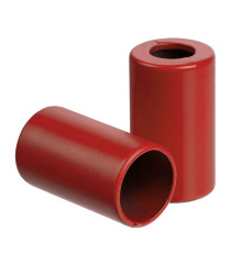 Пара наконечников для шнурка Tizzle, красные