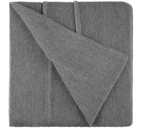 Плед Nessona Alpaca, серый (кварцевый меланж)