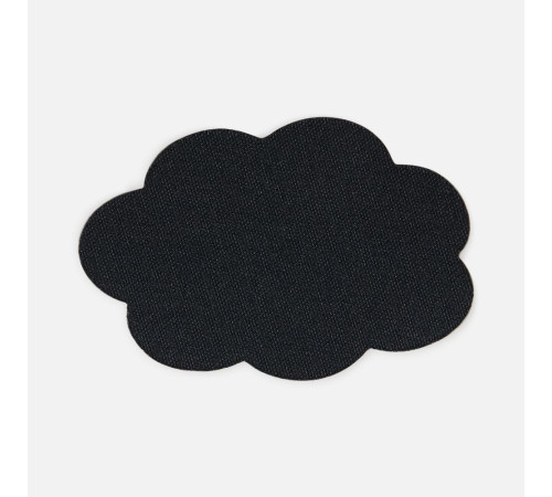 Наклейка тканевая Lunga Calum, L, черная