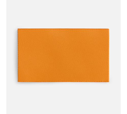 Лейбл тканевый Epsilon, M, оранжевый