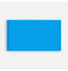 Лейбл из ПВХ Dzeta, M, голубой