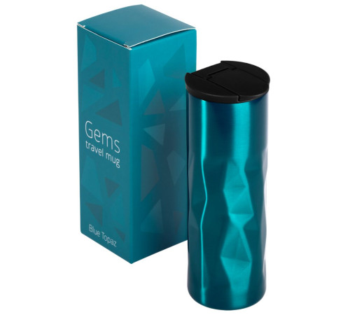 Термостакан Gems Blue Topaz, синий топаз