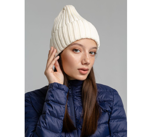 Шапка Norfold, молочно-белая