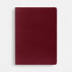 Ежедневник Nebraska Flex, недатированный, бордовый с серебристым