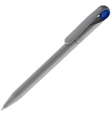 Ручка шариковая Prodir DS1 TMM Dot, серая с синим