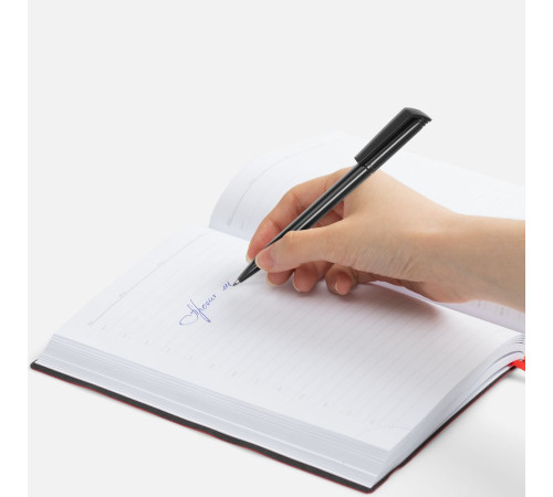 Ручка шариковая Flip, черная