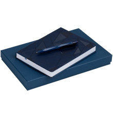 Набор Gems: ежедневник и ручка, синий