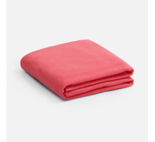Флисовый плед Warm&Peace, розовый (коралловый)