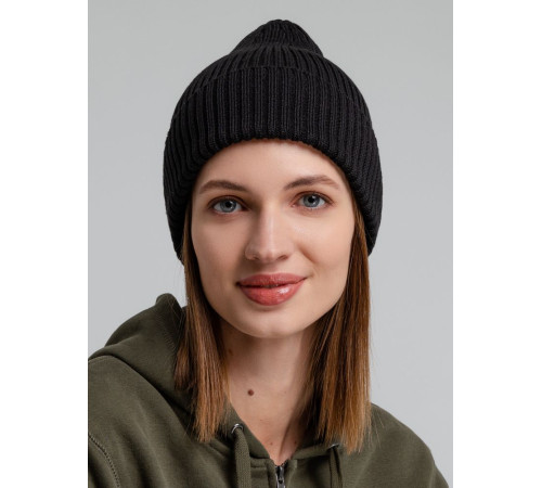 Шапка Stout, черная