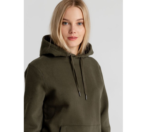 Толстовка с капюшоном унисекс King, хаки