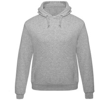 Толстовка Hooded, серый меланж