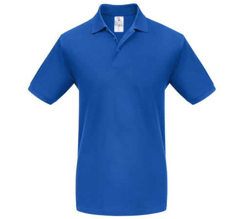 Рубашка поло Heavymill ярко-синяя