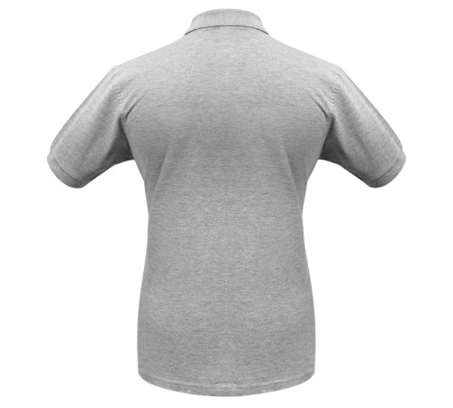 Рубашка поло Heavymill серый меланж