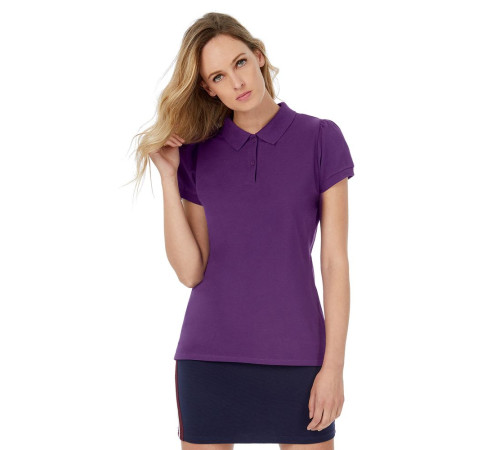 Рубашка поло женская Heavymill белая