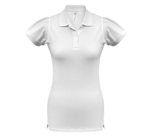 Рубашка поло женская Heavymill белая