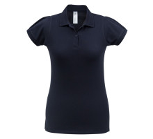 Рубашка поло женская Heavymill темно-синяя