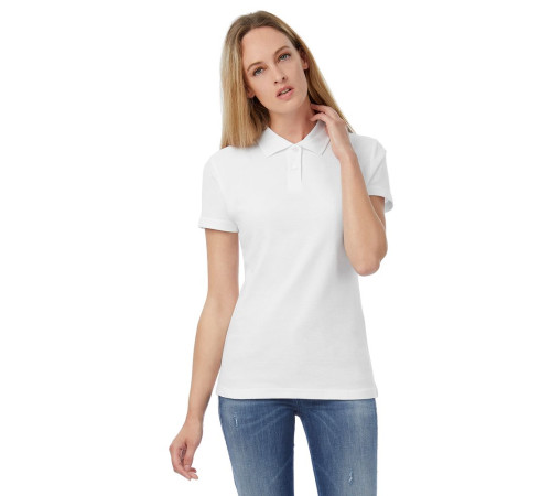 Рубашка поло женская ID.001 красная