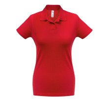 Рубашка поло женская ID.001 красная