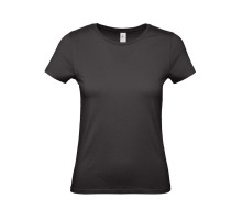 Футболка женская E150, черная