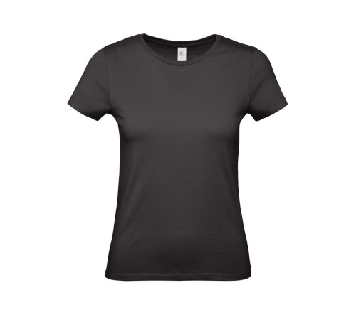 Футболка женская E150, черная