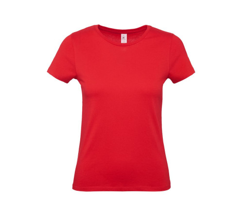Футболка женская E150, красная
