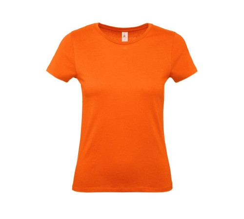 Футболка женская E150, оранжевая