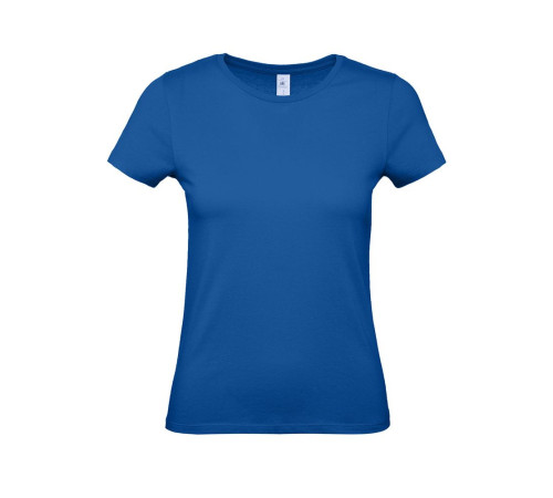 Футболка женская E150, ярко-синяя