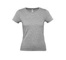 Футболка женская E150, серый меланж