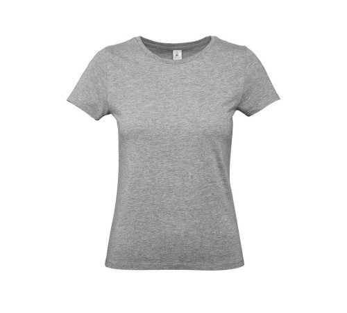 Футболка женская E190 серый меланж