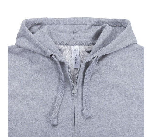 Толстовка женская Hooded Full Zip серый меланж