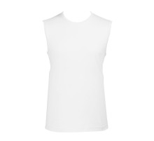 Футболка мужская без рукавов Jazzy 170, белая