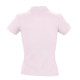 Рубашка поло женская People 210, нежно-розовая