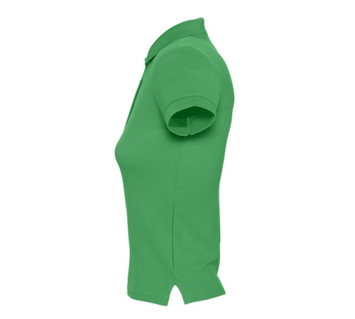 Рубашка поло женская People 210, ярко-зеленая