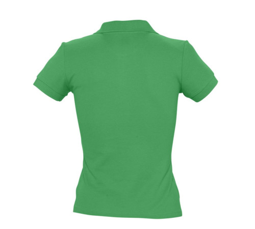 Рубашка поло женская People 210, ярко-зеленая
