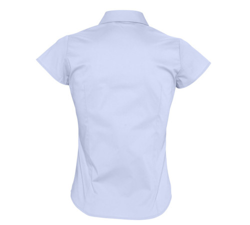 Рубашка женская с коротким рукавом Excess, голубая