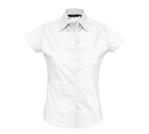 Рубашка женская с коротким рукавом Excess, белая