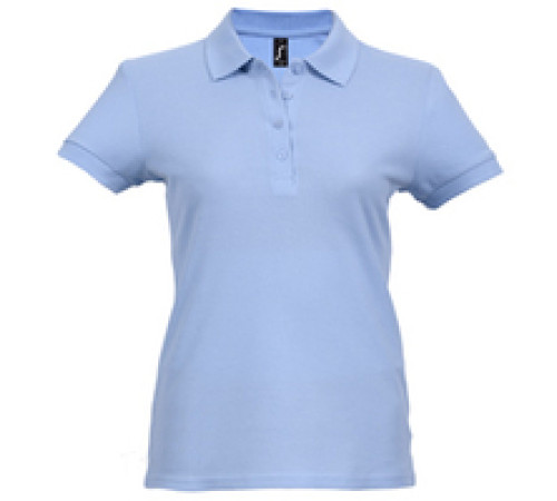 Рубашка поло женская Passion 170, голубая
