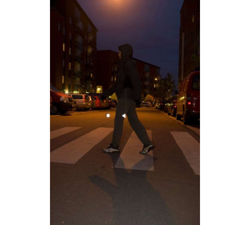 Пешеходный светоотражатель «Сердце», красный