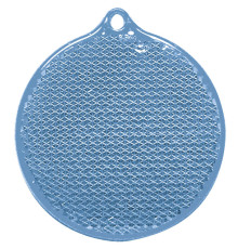 Пешеходный светоотражатель «Круг», синий