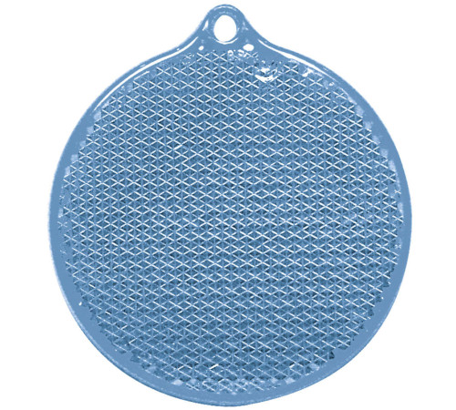 Пешеходный светоотражатель «Круг», синий