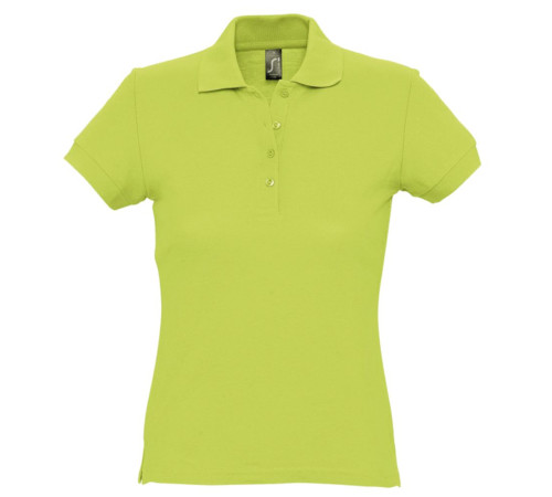 Рубашка поло женская Passion 170, зеленое яблоко