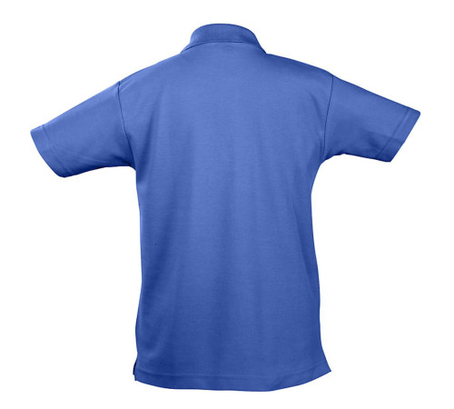 Рубашка поло детская Summer II Kids 170, ярко-синяя
