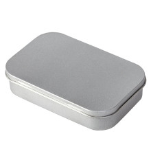 Коробка Pragmax S, прямоугольная, серебристая