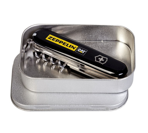 Коробка Pragmax S, прямоугольная, серебристая