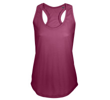 Майка женская Moka 110, темно-розовая (малиновая)