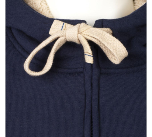 Толстовка унисекс на молнии Sherpa 280, темно-синяя