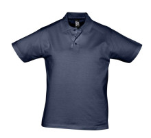 Рубашка поло мужская Prescott Men 170, кобальт (темно-синяя)